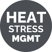 Heat stress management icon