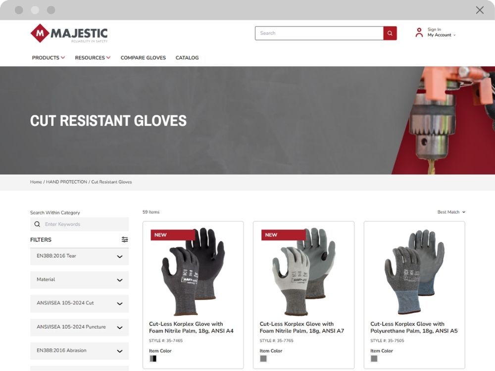 Majestic Online Ordering