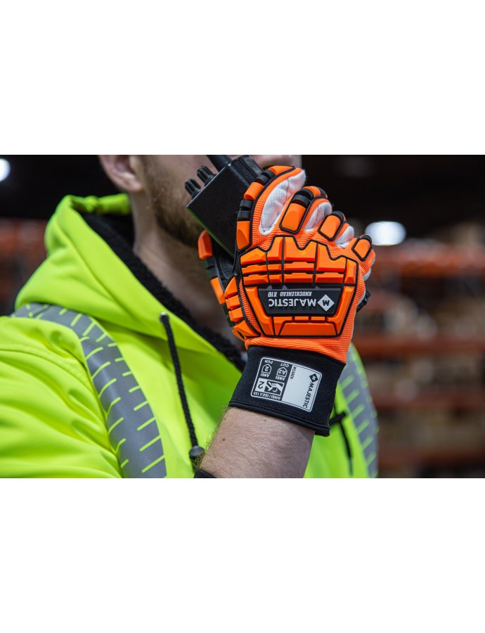 X10 Driller Mechanics Glove with Impact Protection | Majestic Glove