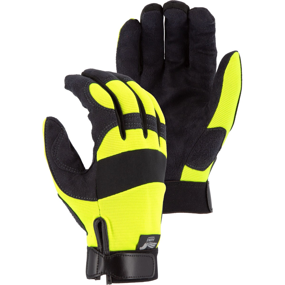 Mobile Officina Guanti Da Lavoro Meccanico Majestic Armorskin: In Pelle Sintetica Blu, Taglia Large, Modello 2137BL, Resistenti E Flessibili Guanti Da Meccanico - Foto 4