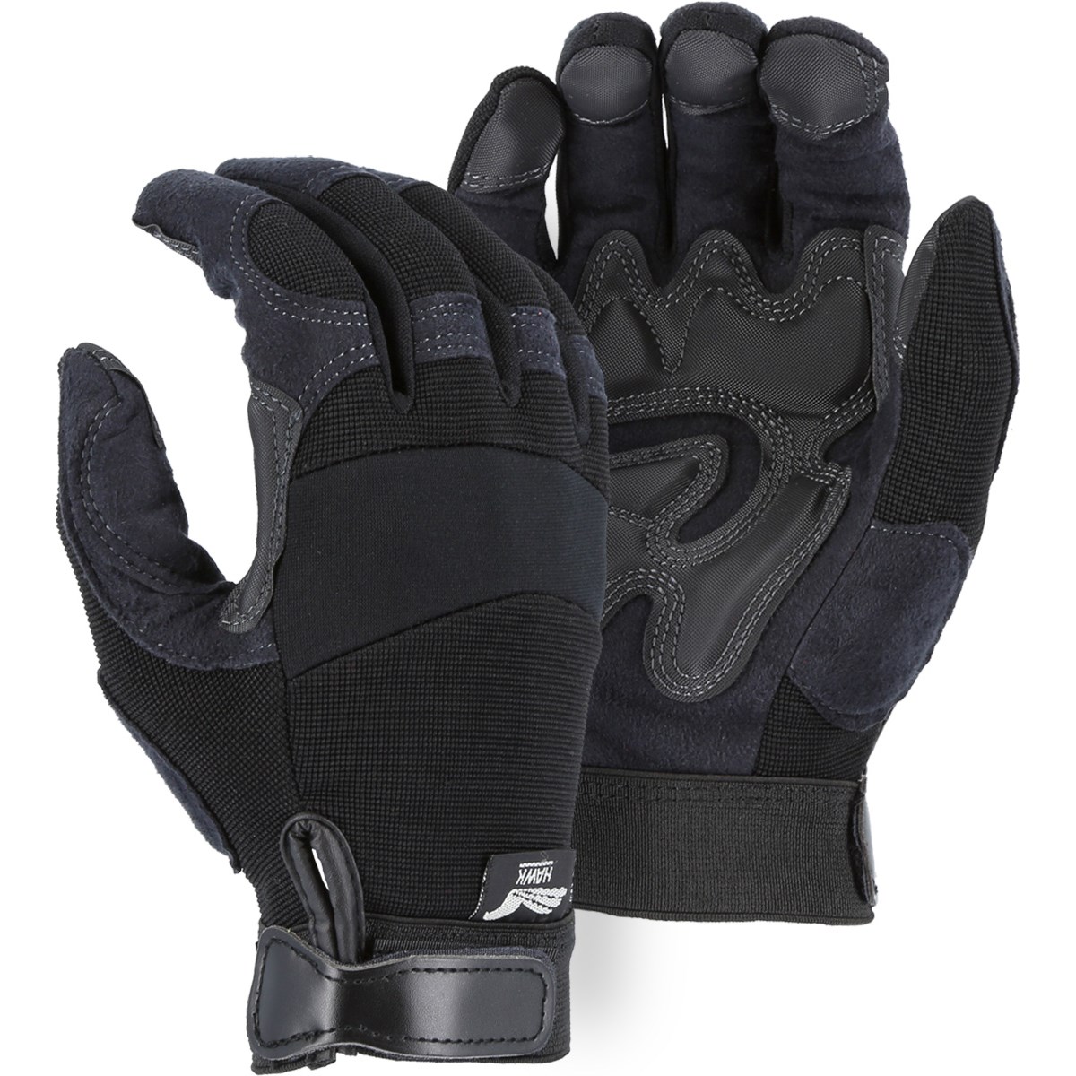 Armor Skin Mechanics Glove with Reinforced Palm & Fingers