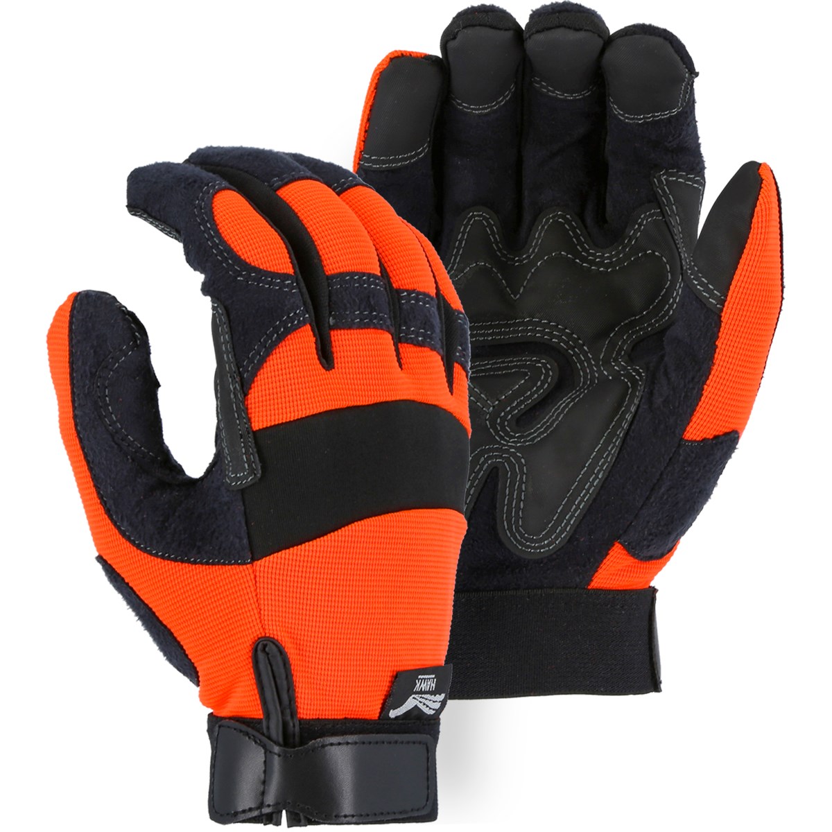 Armor Skin Mechanics Glove with Reinforced Palm & Fingers