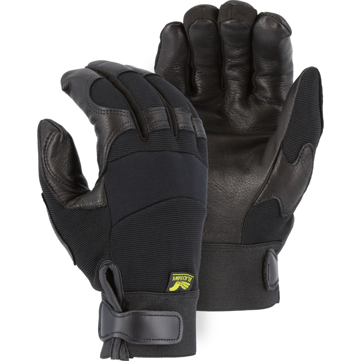 LEVEL Hawk グローブ 8.5 ML ダーク　サーモプラス　極暖 Winter Lined Black Hawk Mechanics Glove with Deerskin Palm and