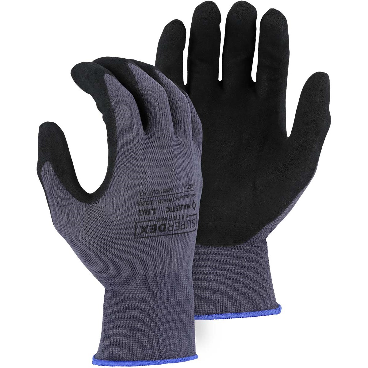 SuperDex Micro Foam Nitrile Palm Coated Glove on Nylon Shell