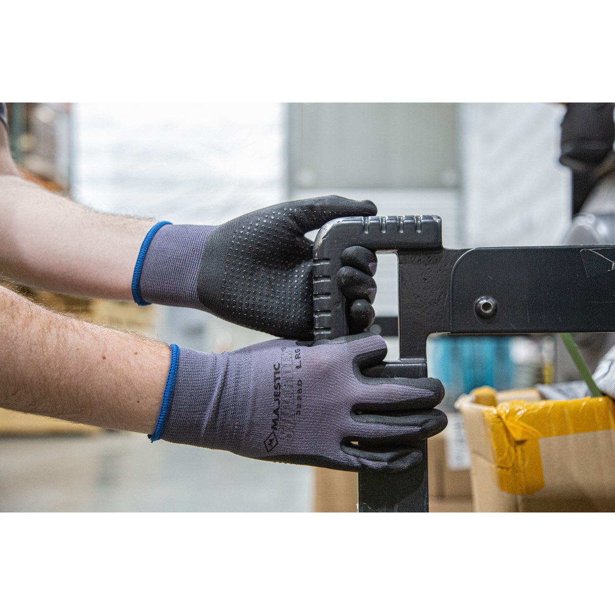 SuperDex Micro Foam Nitrile Palm Coated Glove on Nylon Shell