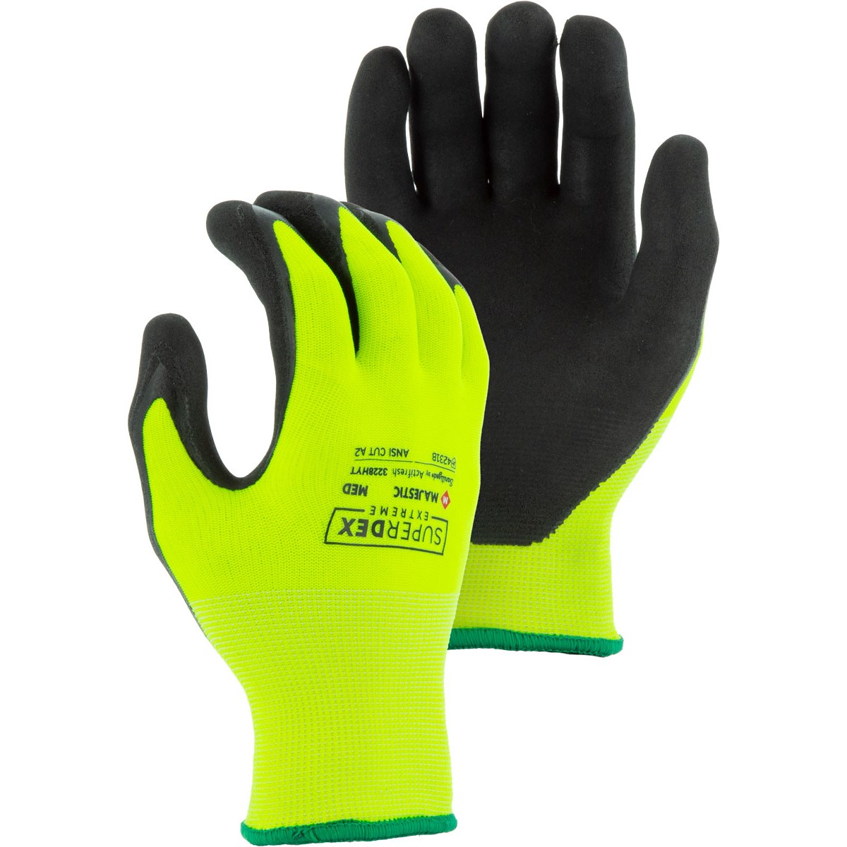 SuperDex Micro Foam Nitrile Palm Coated Glove on Nylon Shell