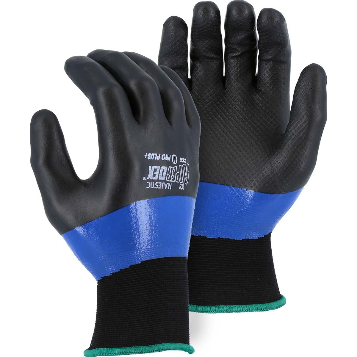 SuperDex 3/4 Micro Foam Glove Over Closed Cell Full Nitrile Dip on
