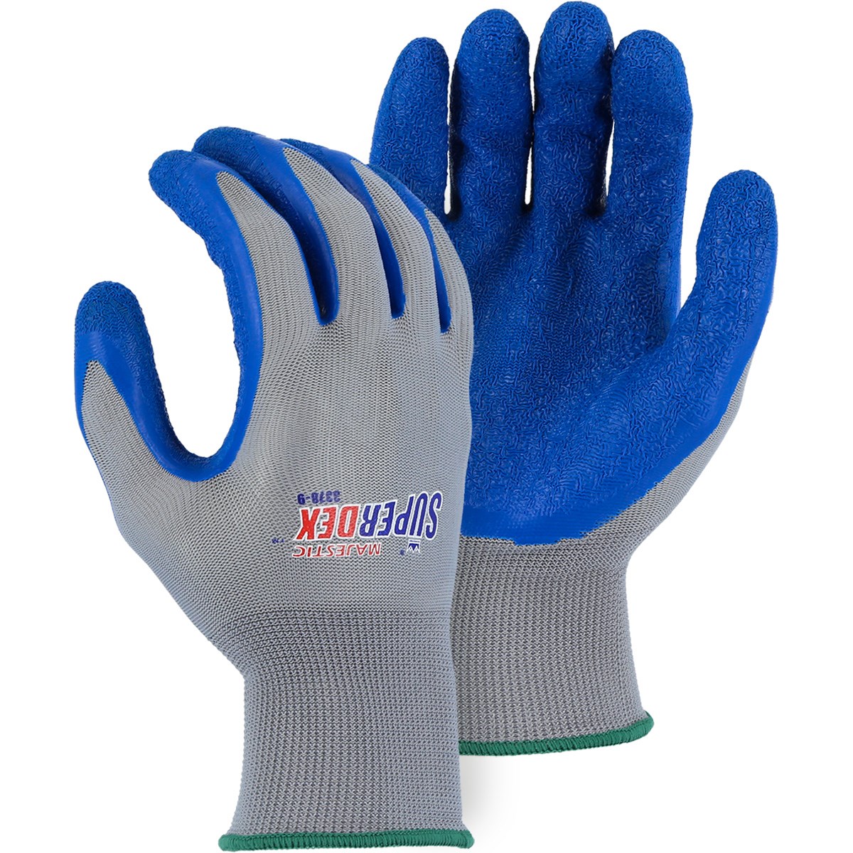 Lightweight SuperDex Latex Palm Dipped Glove on Nylon Liner