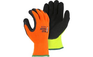 Polar Penguin Winter Lined Napped Terry Glove with Foam Latex