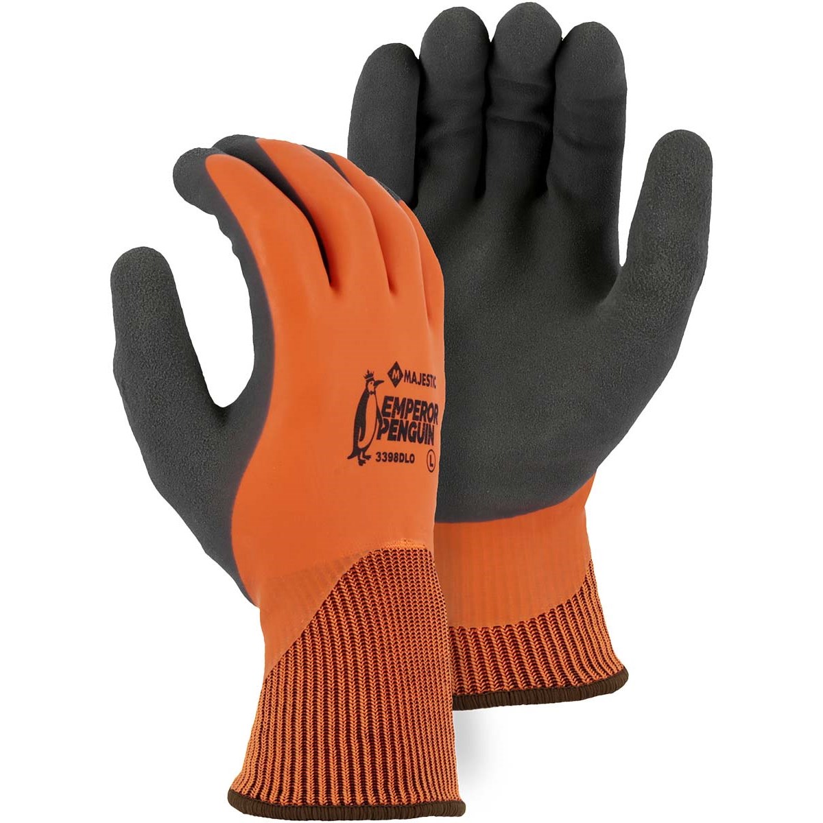 Emperor Penguin Winter Lined Nylon Glove with Closed-Cell Latex