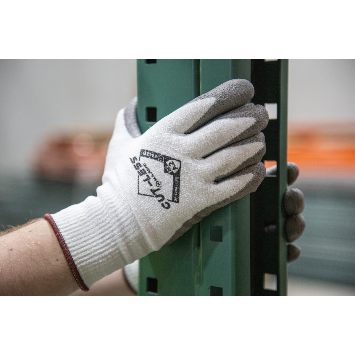 Cut-Less Korplex Glove with Polyurethane Palm, 13g, ANSI A2