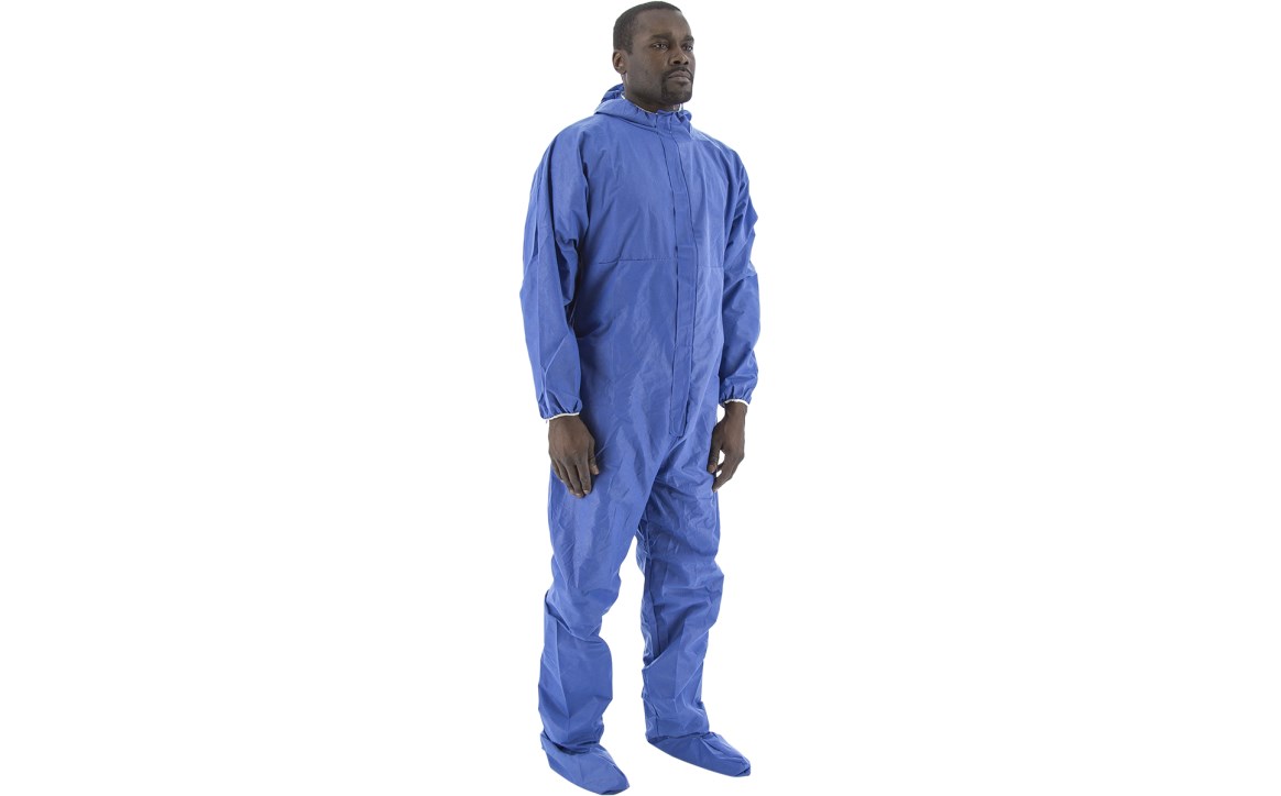 ResisTEX FR SMS Anti-Static Coverall with Hood, Boots and Elastic