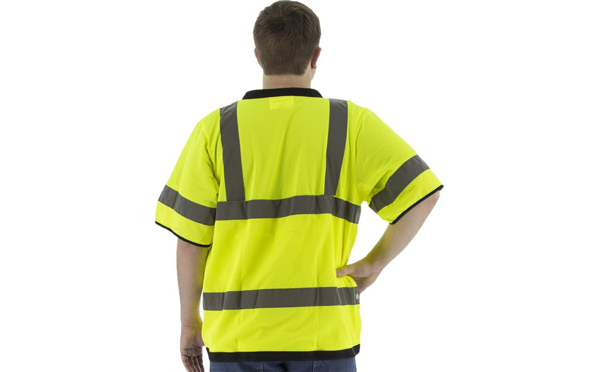 High Visibility Heavy Duty Mesh Vest, ANSI 3, R | Majestic Glove