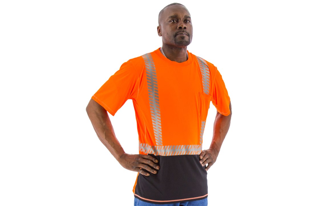 ouf ネルシャツ swagginboyz flexwitme High Visibility Snag Resistant Short Sleeve Shirt | Majestic Glove