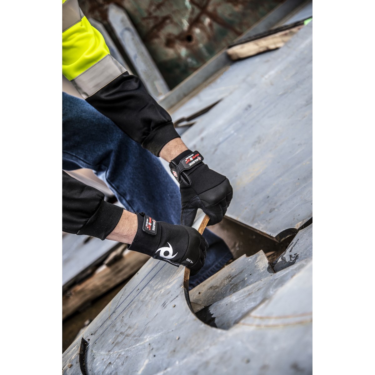 Powercut with Alycore Cut & Puncture Resistant Mechanics Glove