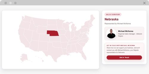 Sales Rep Map